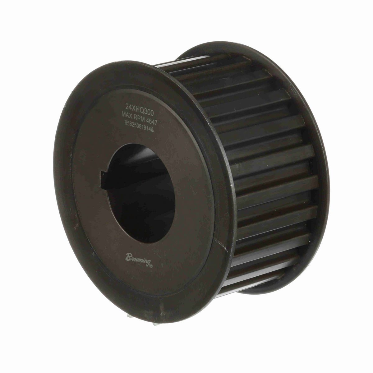 Browning Steel Bushed Bore Gearbelt Pulley - 24XHQ300