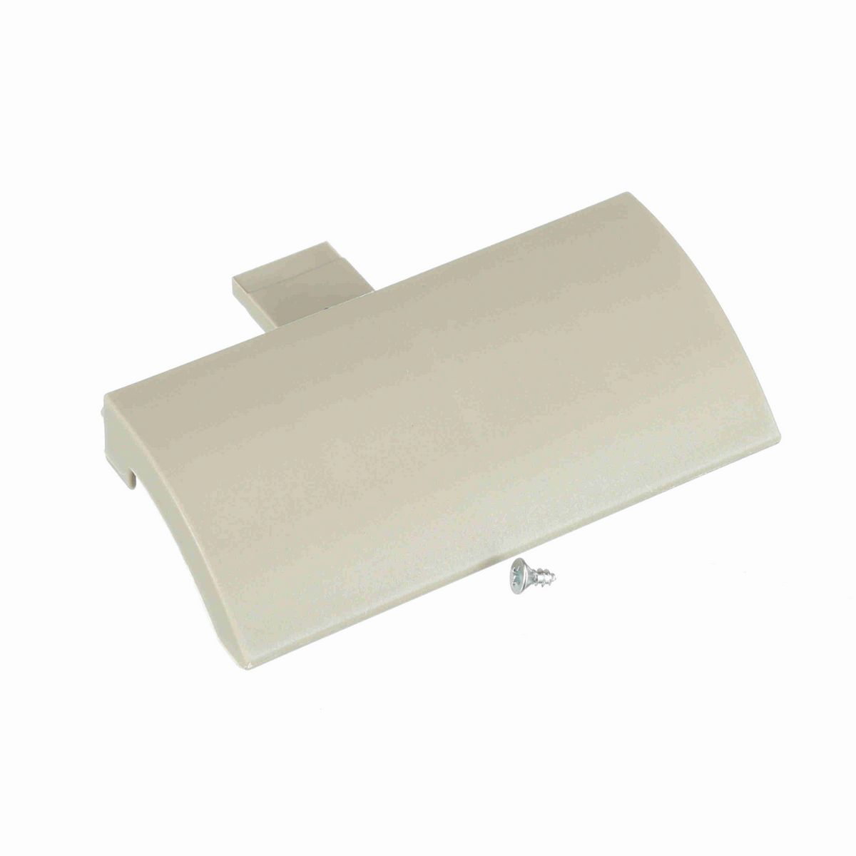 System Plast Nose/Side Plow: 0.87"W X 3.7"H X 2.83"L Gray Acetal - SHOE-94L42