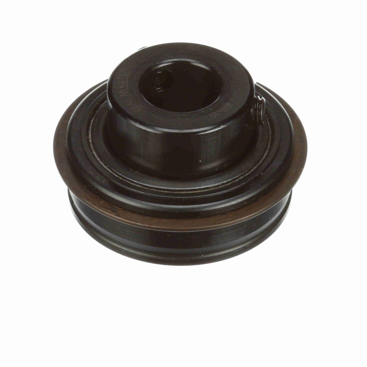 Sealmaster Mounted Insert Only Ball Bearing - 52100 Bearing Steel, Black Oxided - Setscrew Lock - ER-10