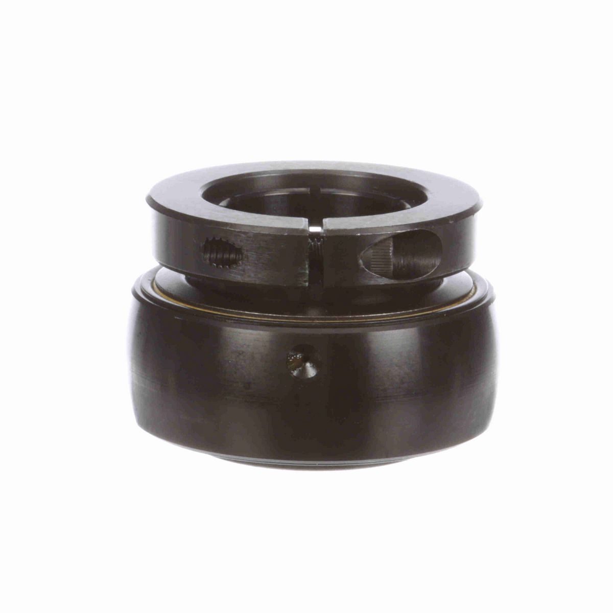 Sealmaster Mounted Insert Only Ball Bearing - 52100 Bearing Steel, Black Oxided - Concentric Lock - 2-18T