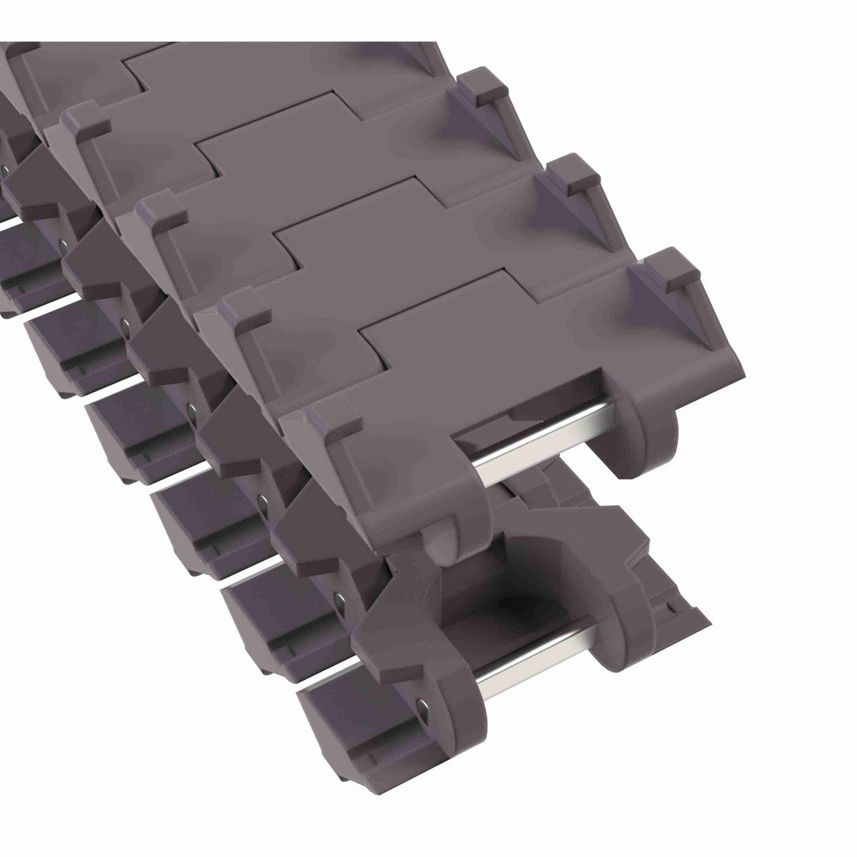 Rexnord 882TAB SideGrip™ Side-flexing, Material: Brown High Performance, Width: 3.75in, Pitch: 1.5in - 10488313