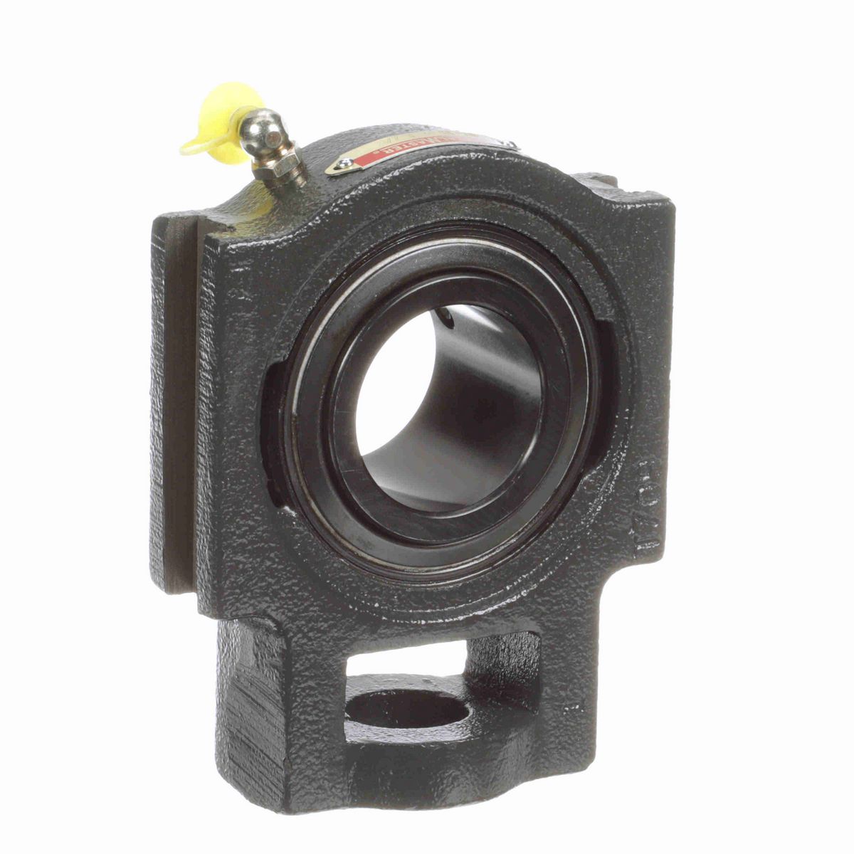 Sealmaster Mounted Cast Iron Wide Slot Take Up Ball Bearing - 52100 Bearing Steel, Black Oxided - Setscrew Lock - ST-30