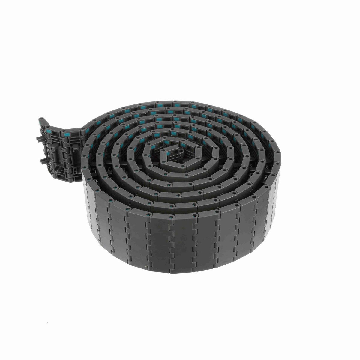 System Plast 2250FT Straight Running Solid Top, Material: Gray Low Friction, Width: 3.3in, Pitch: 1in - LFG2250FT-PT-K330