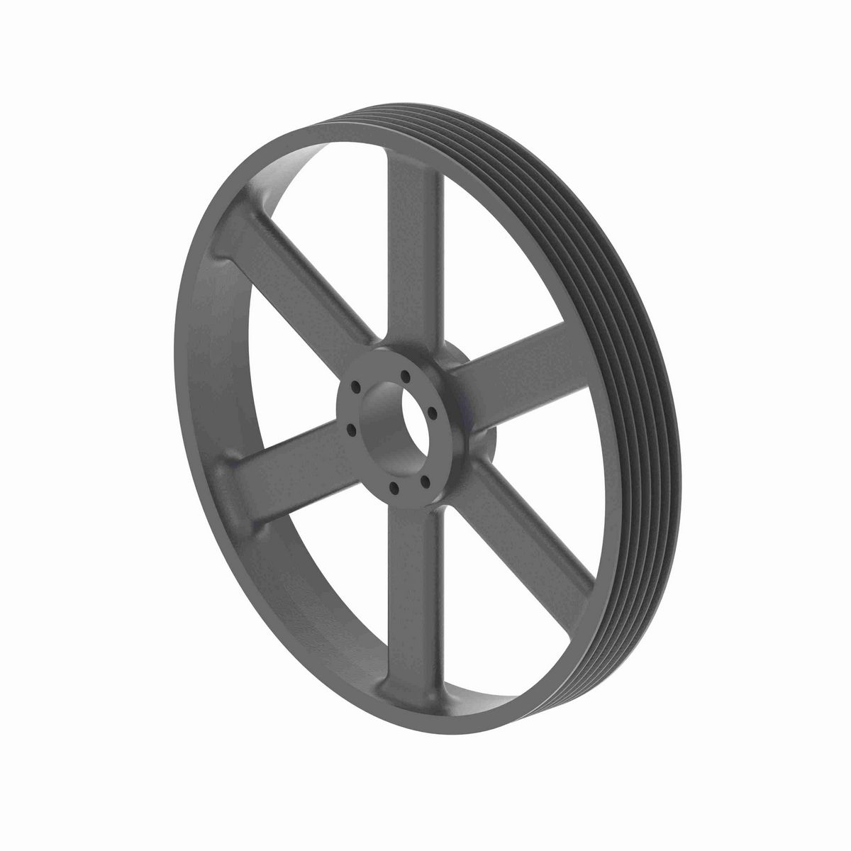 Browning 6 Groove Cast Iron Bushed Bore Multiple Sheave - 65V3150J