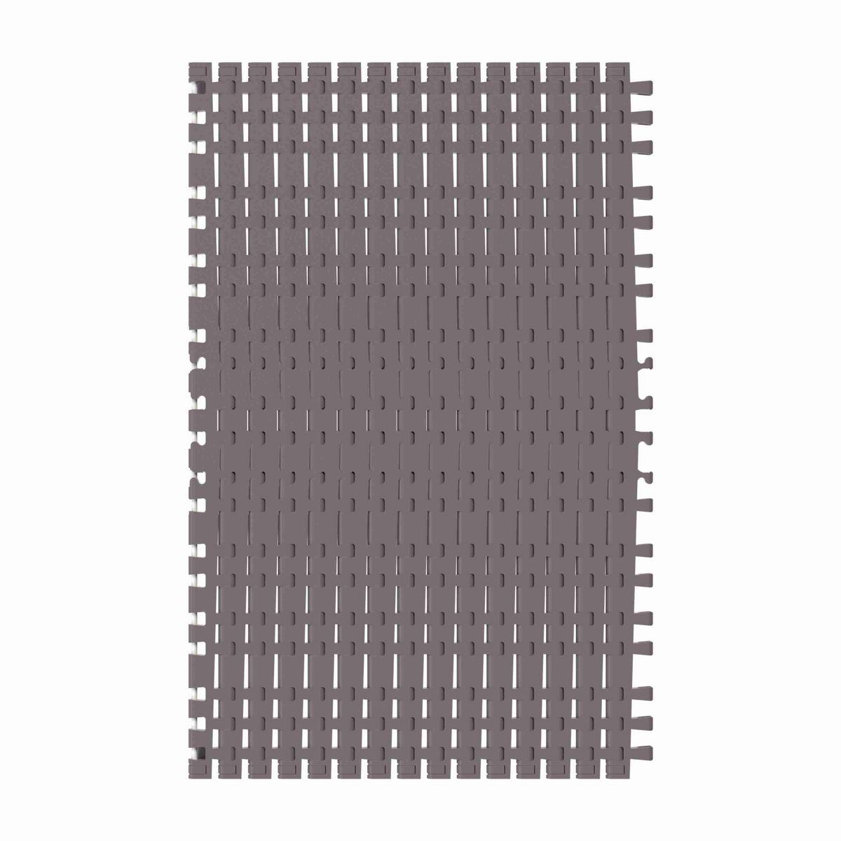 Rexnord 7956TAB Side-flexing Flush Grid, Material: Brown High Performance, Width: 30in, Pitch: 1.25in - 10464516