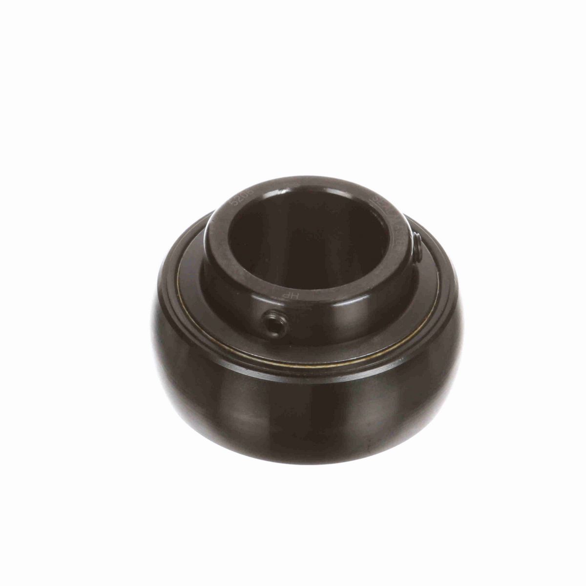 Sealmaster Mounted Insert Only Ball Bearing - 52100 Bearing Steel, Black Oxided - Setscrew Lock - 5206