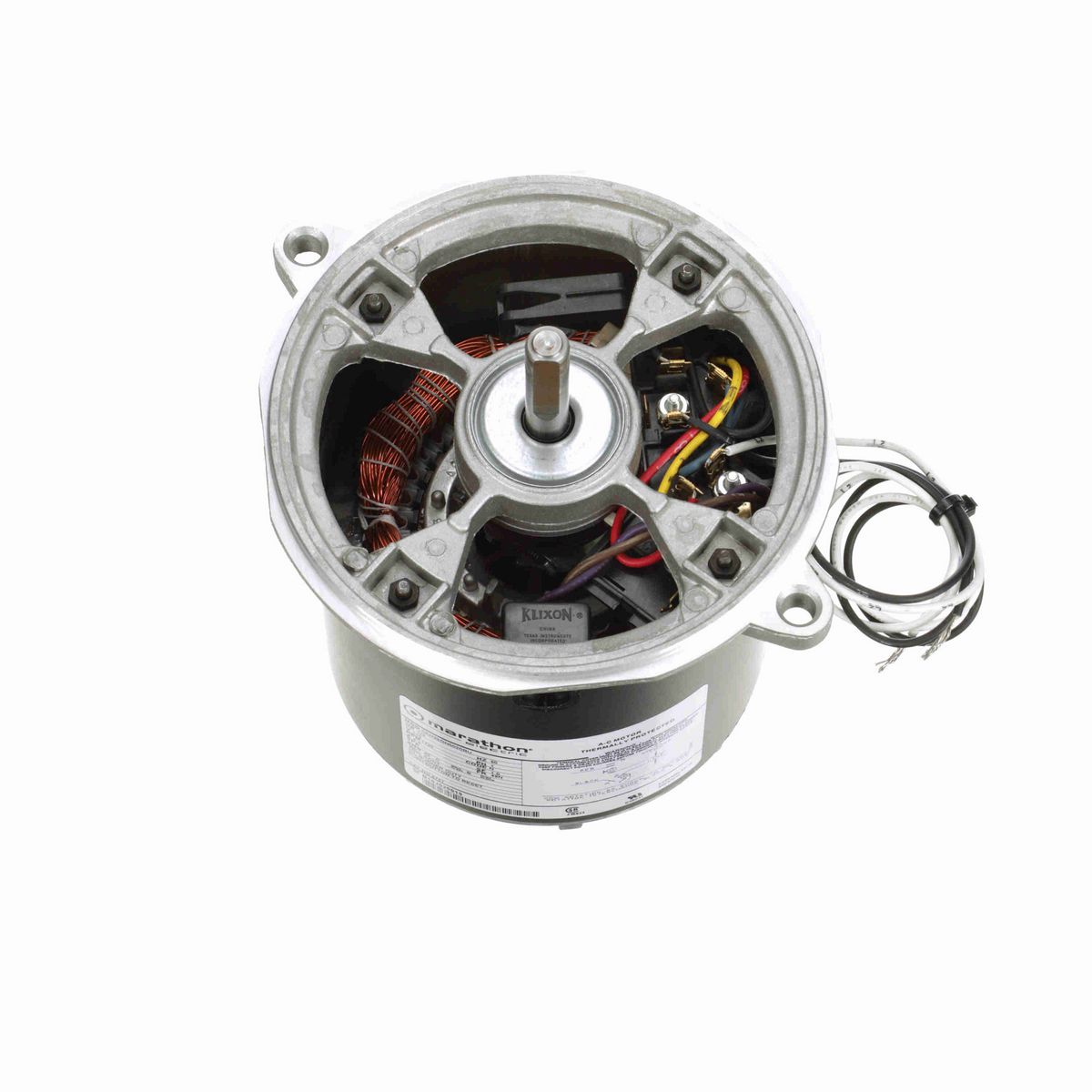 LEESON Fan and Blower Motor, 0.33 HP, 1 Ph, 60 Hz, 115 V, 1800 RPM, 48N Frame, TENV - 4787