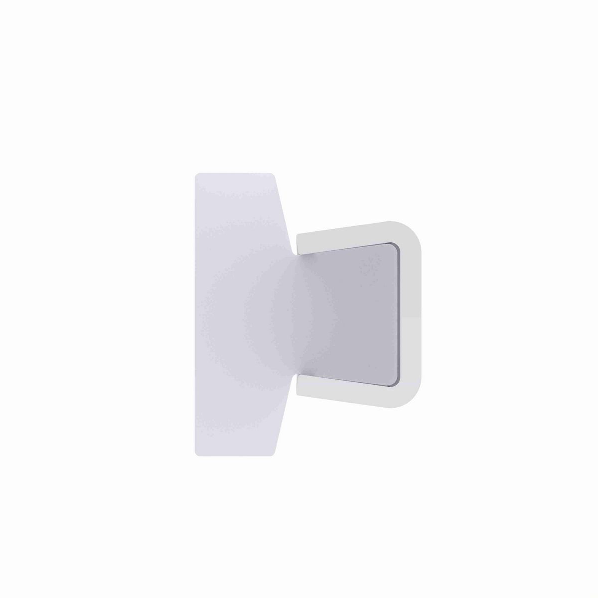 System Plast Tee Guide Rail: 1"W X 0.79"H X 240"L White UHMW-PE - VG-SSTS-1.00-20