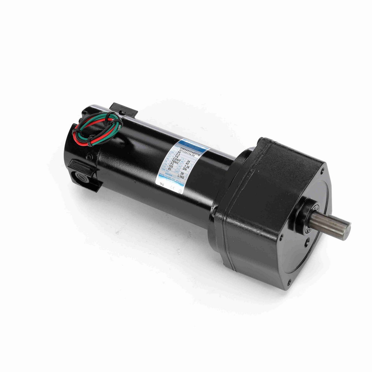 LEESON Parallel Shaft Gearmotor, 0.25 HP, 90 V, 83 RPM, 34 Frame, TENV - M1135114.00