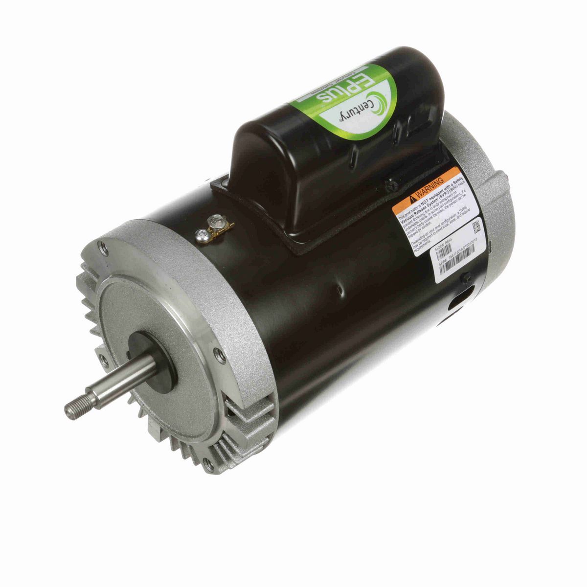 Century Pool Pump Motor, 1.0 HP, 1 Ph, 60 Hz, 208-230/115 V, 3600 RPM, X56J Frame, DP - B654