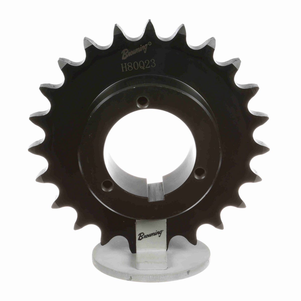 Browning Steel Bushed Bore Roller Chain Sprocket - H80Q23