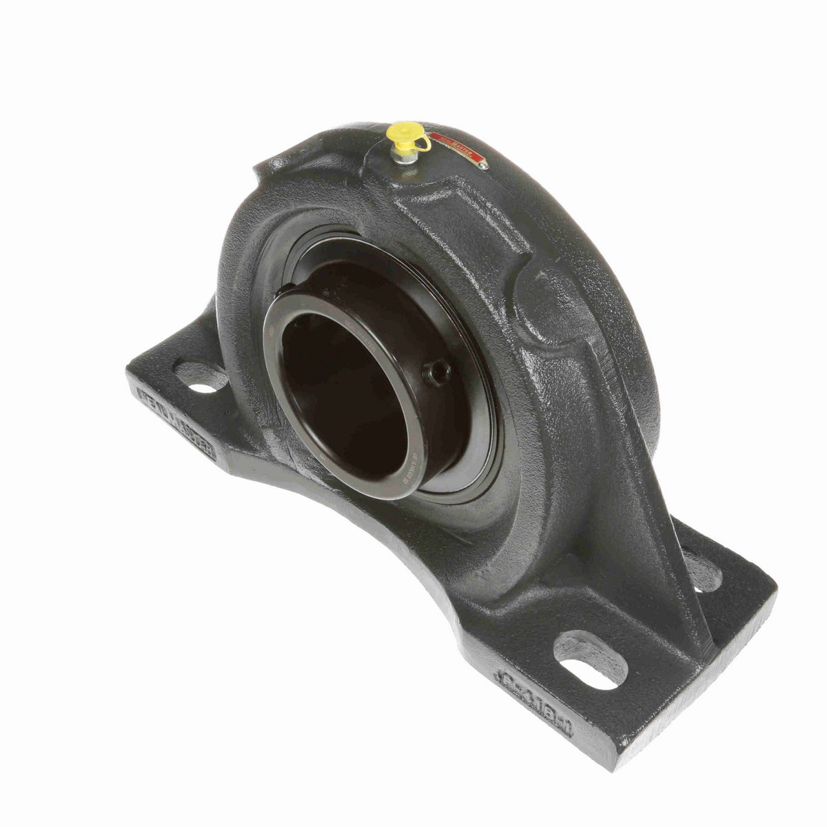 Sealmaster Mounted Cast Iron Four Bolt Pillow Block Ball Bearing - 52100 Bearing Steel, Black Oxided - Setscrew Lock - MFP-320