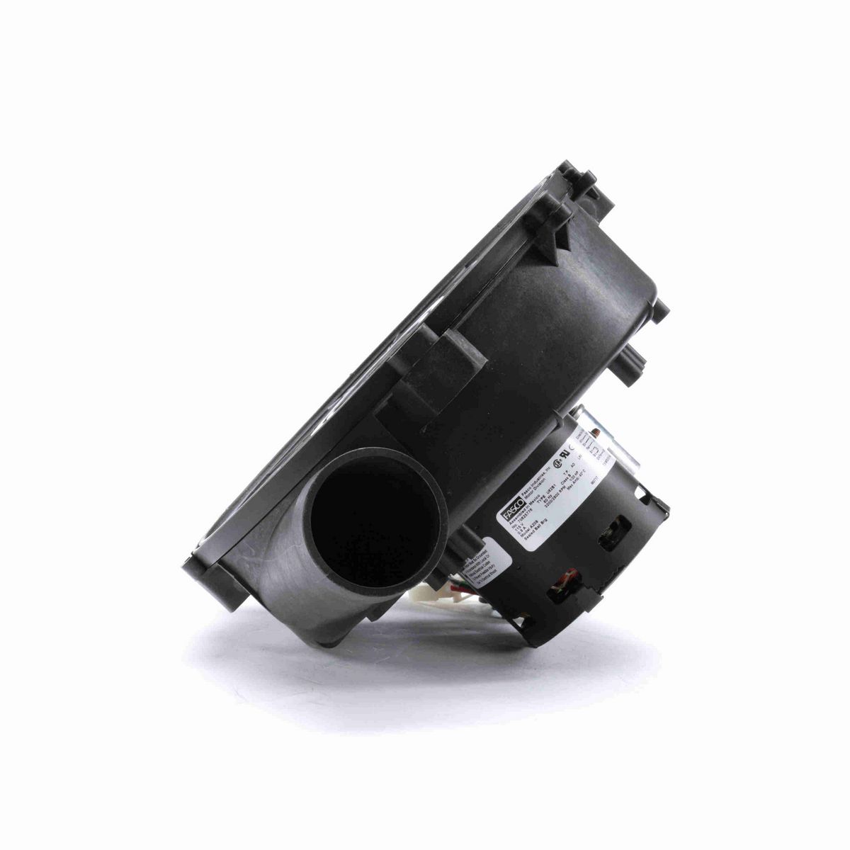 FASCO Round Outlet Permanent Split Capacitor OEM Replacement Draft Inducer Blower, 115 Volts, Flange: No - A209