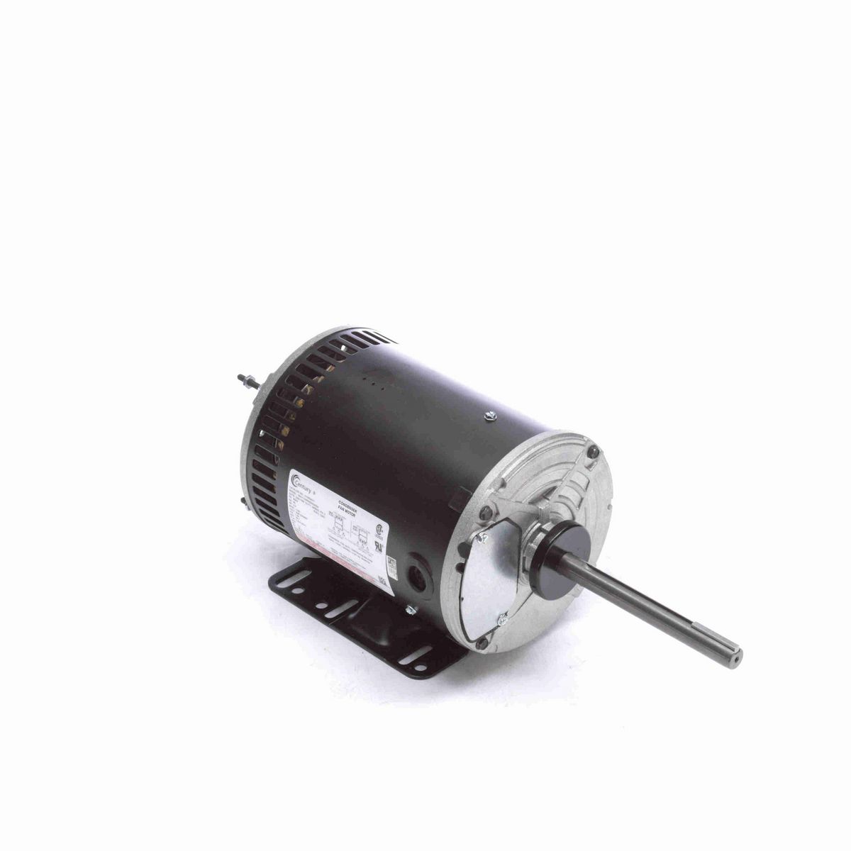 Century JuggerNaut® Condenser Fan Motor, 1 HP, 3 Ph, 60 Hz, 230/460 V, 1200 RPM, 56HZ Frame, OPAO - H1050AV1