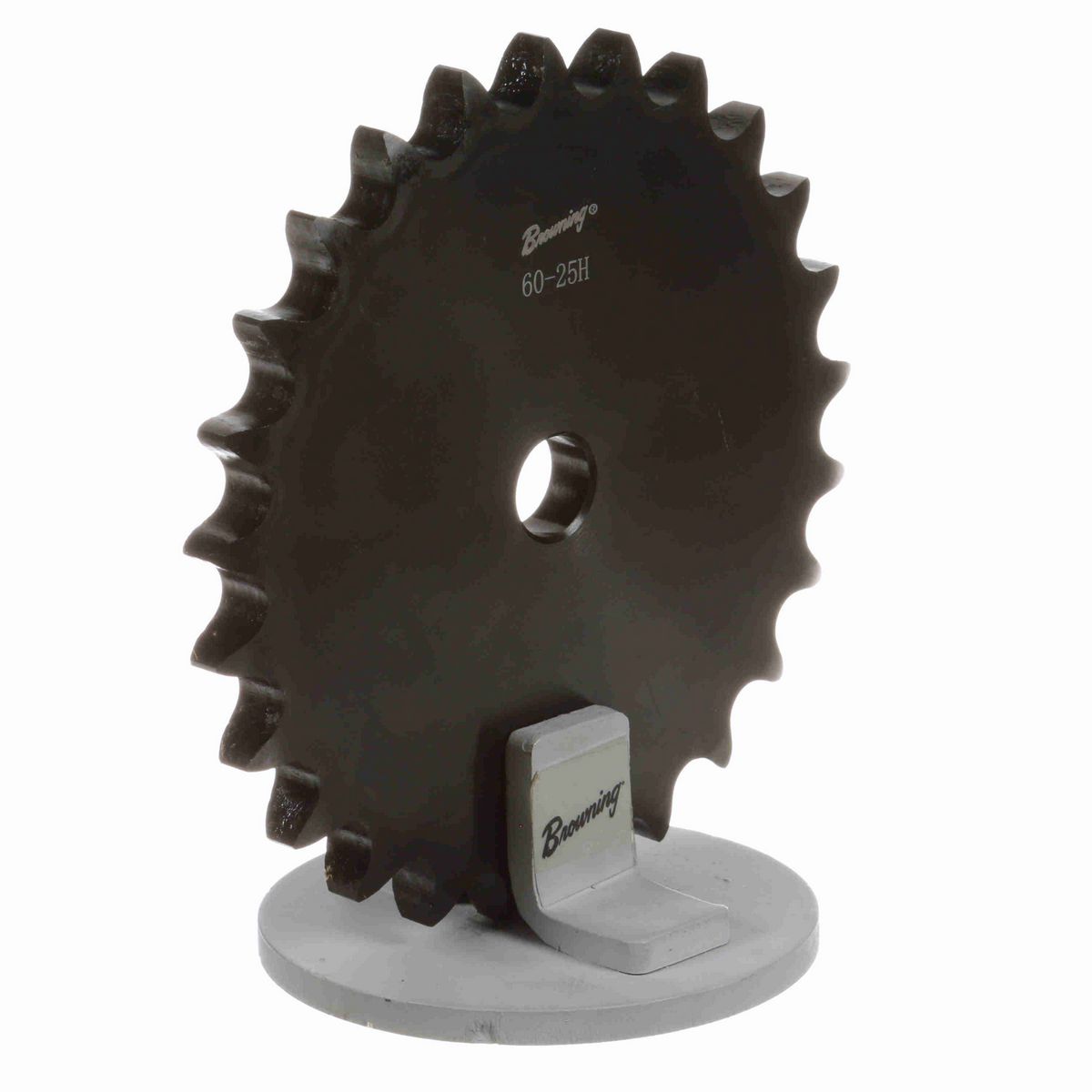 Browning Steel Minimum Plain Bore Roller Chain Sprocket - 60A25