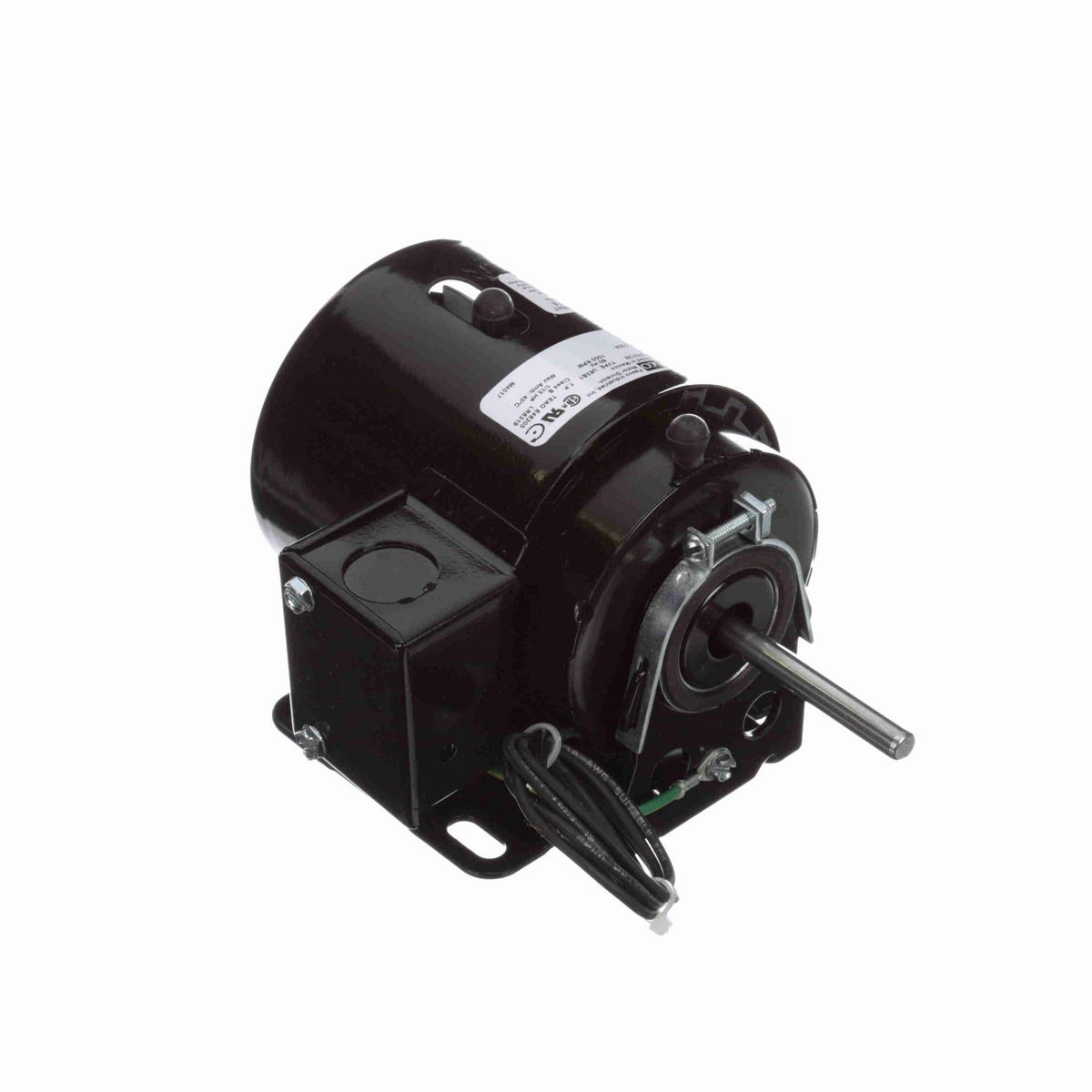 FASCO Fan and Blower Motor, 1/15 HP, 1 Ph, 60 Hz, 115 V, 1550 RPM, 1 Speed, 3.3" Diameter, TEAO - D238