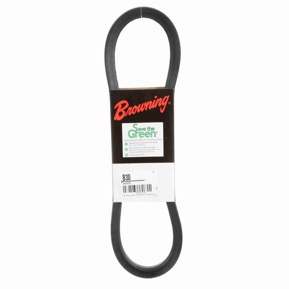 Browning Neoprene Wrapped Belt 95% Efficient - B30