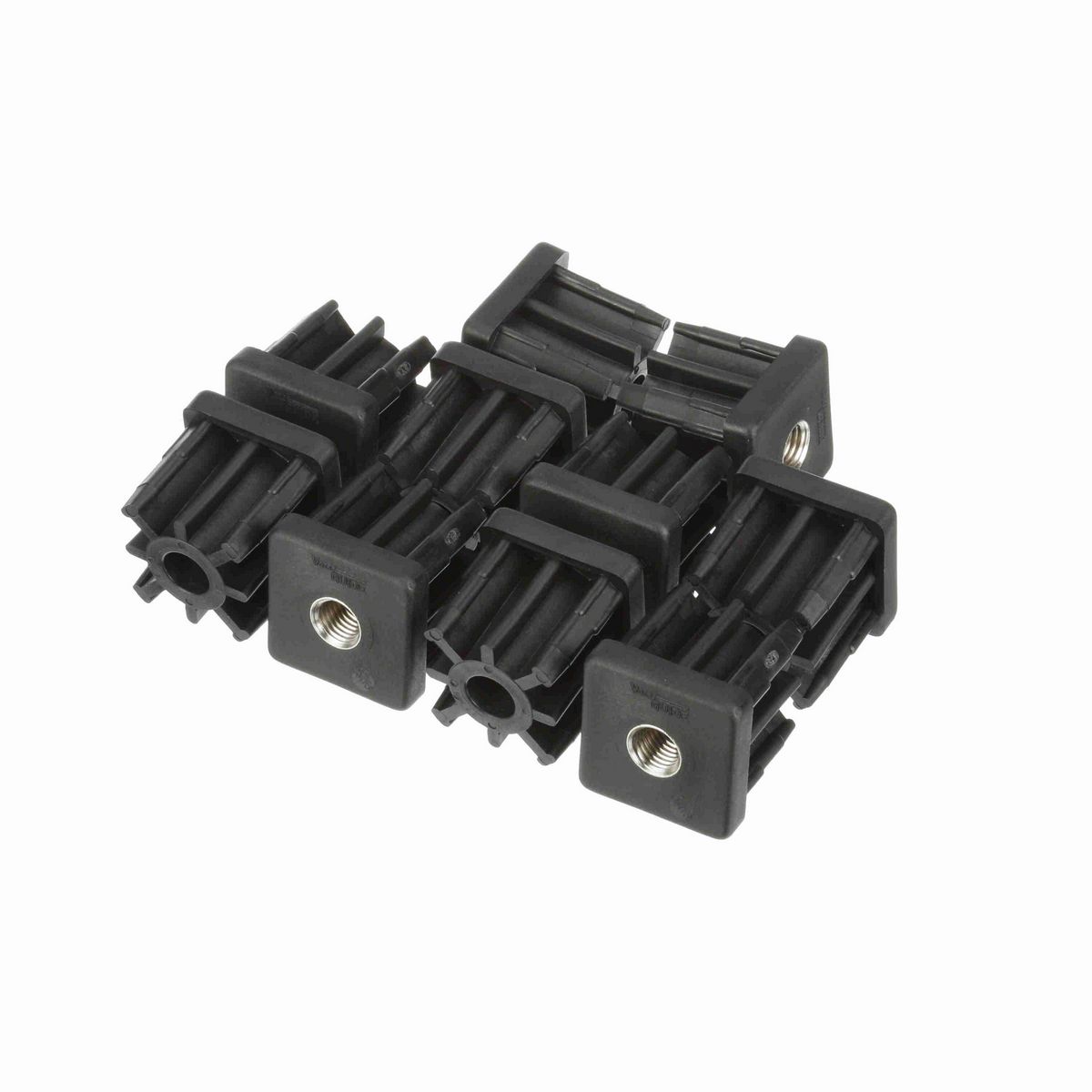 System Plast Tube End (Square); Series: VG-556, Thread: M16 for a 2 Sq. Tube - VG-556-BM16