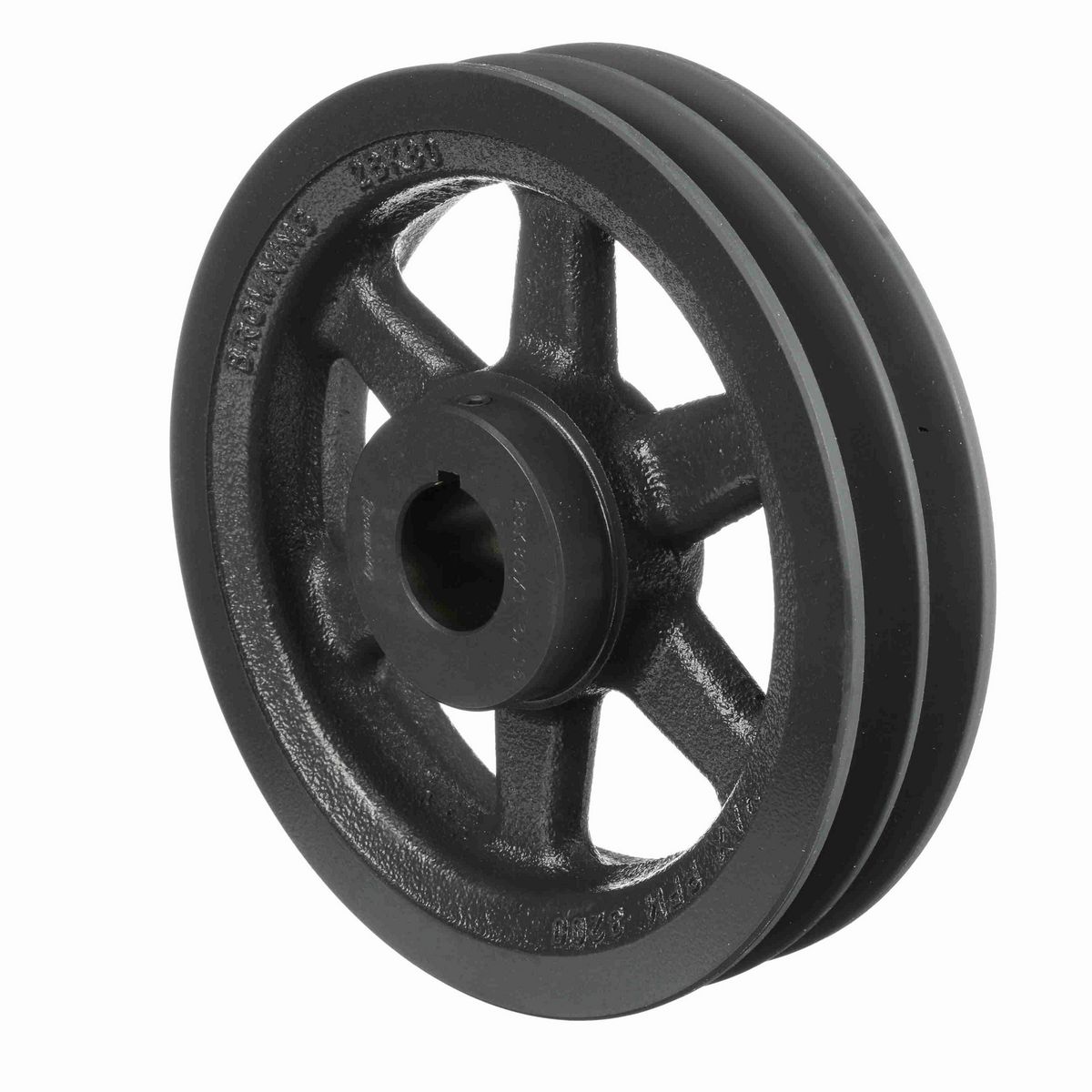 Browning 2 Groove Cast Iron FHP - Finished Bore Sheave - 2BK80X 1 3/16