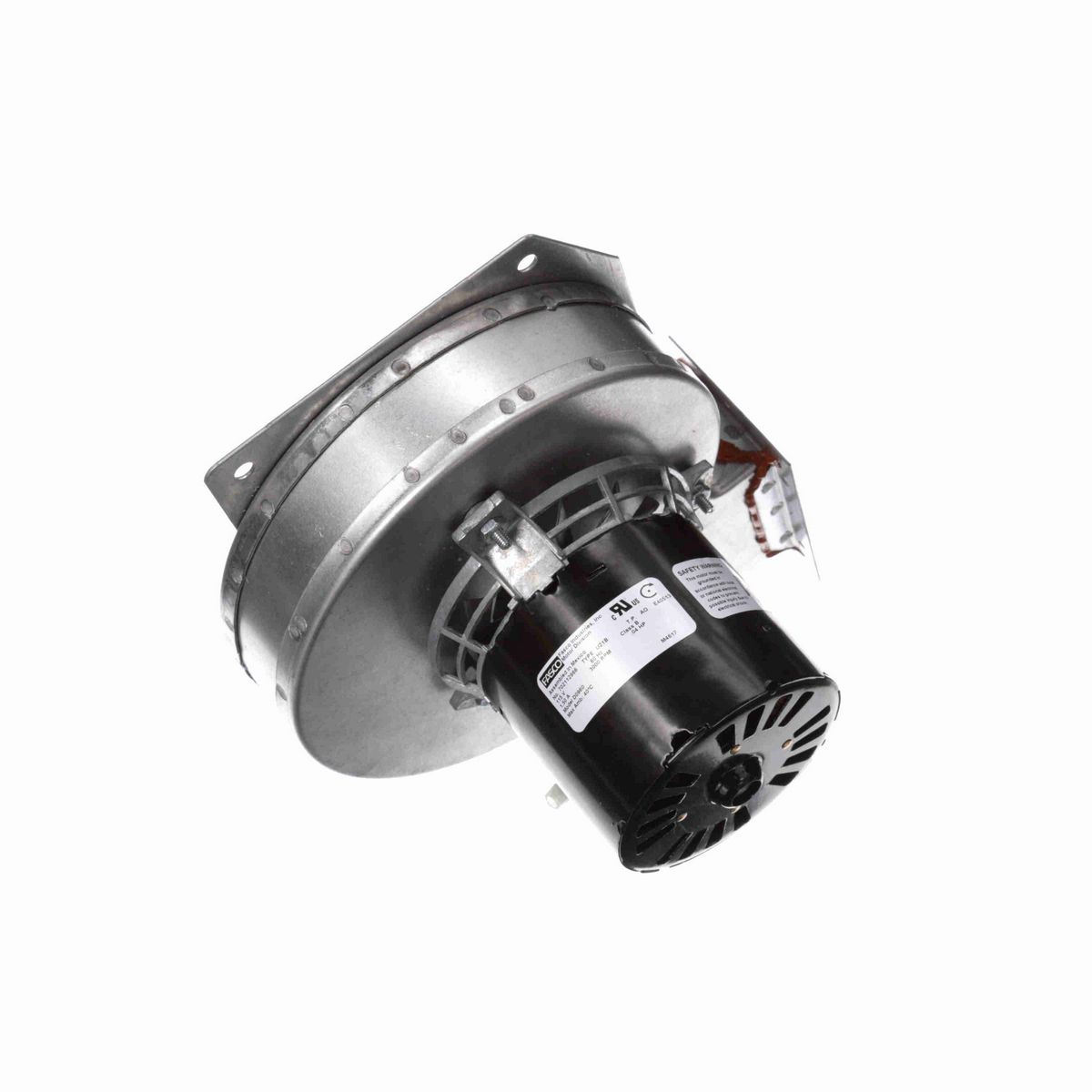 FASCO Rectangular Outlet Shaded Pole OEM Replacement Draft Inducer Blower, 115 Volts, Flange: Yes - D0960