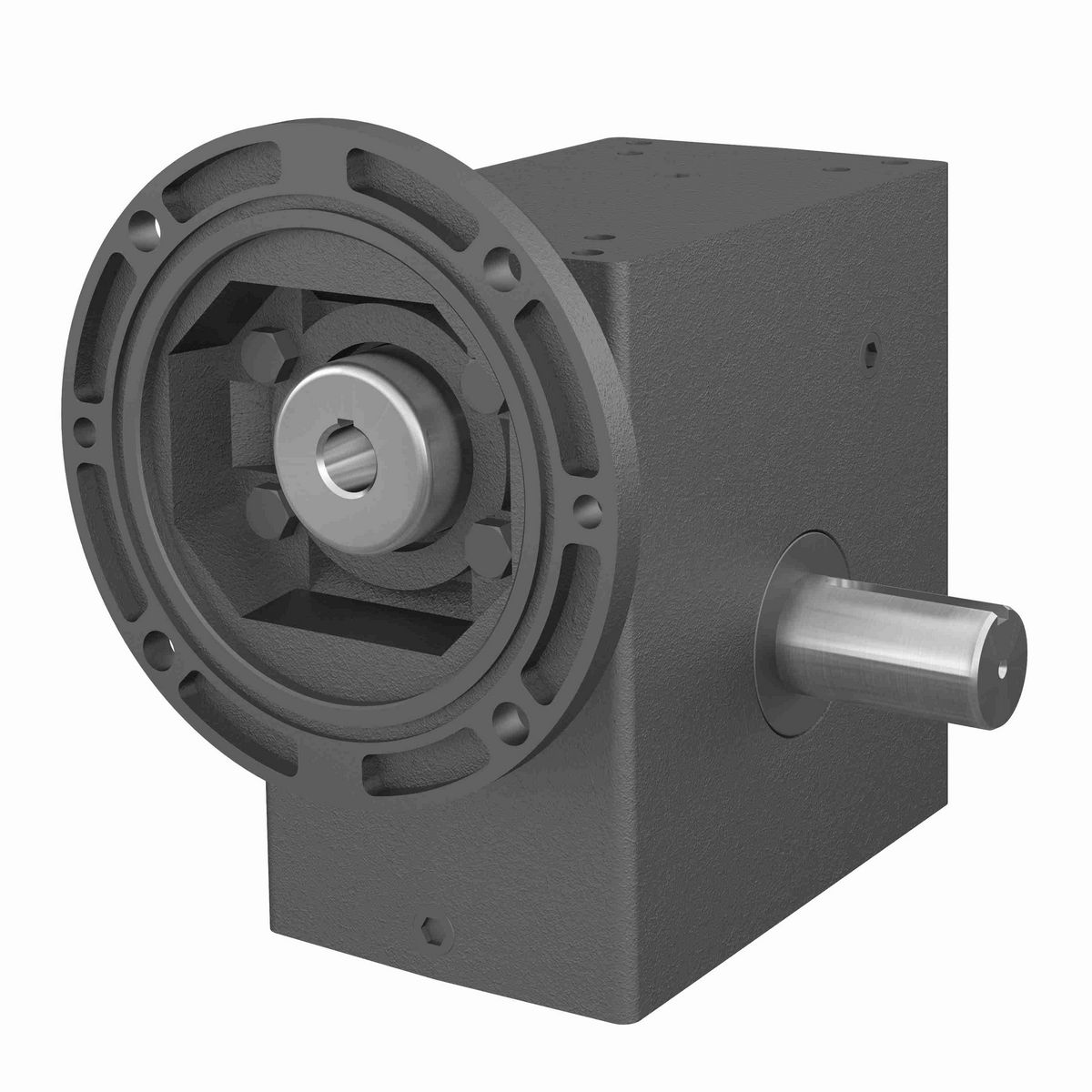 Hub City PowerCubeX Worm Gear Reducer Cast Iron Single-Reduction Worm Reducer - 264 50/1 C WR 143TC