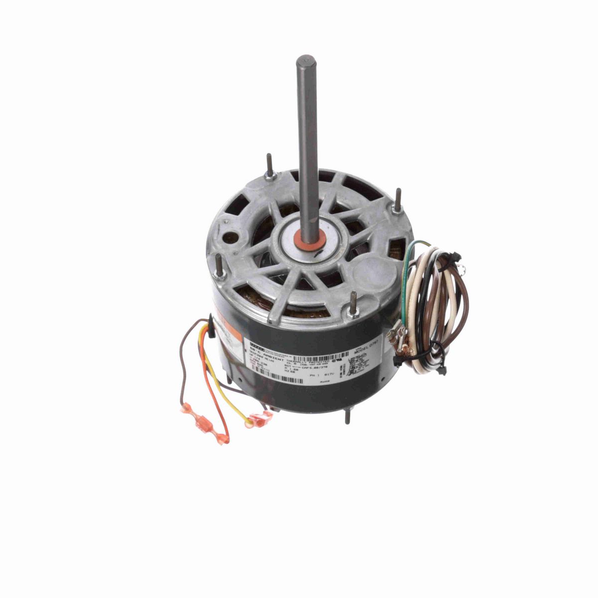 FASCO Condenser Fan Motor, 1/4 HP, 1 Ph, 60 Hz, 208-230 V, 825 RPM, 1 Speed, 48 Frame, OPAO - D797