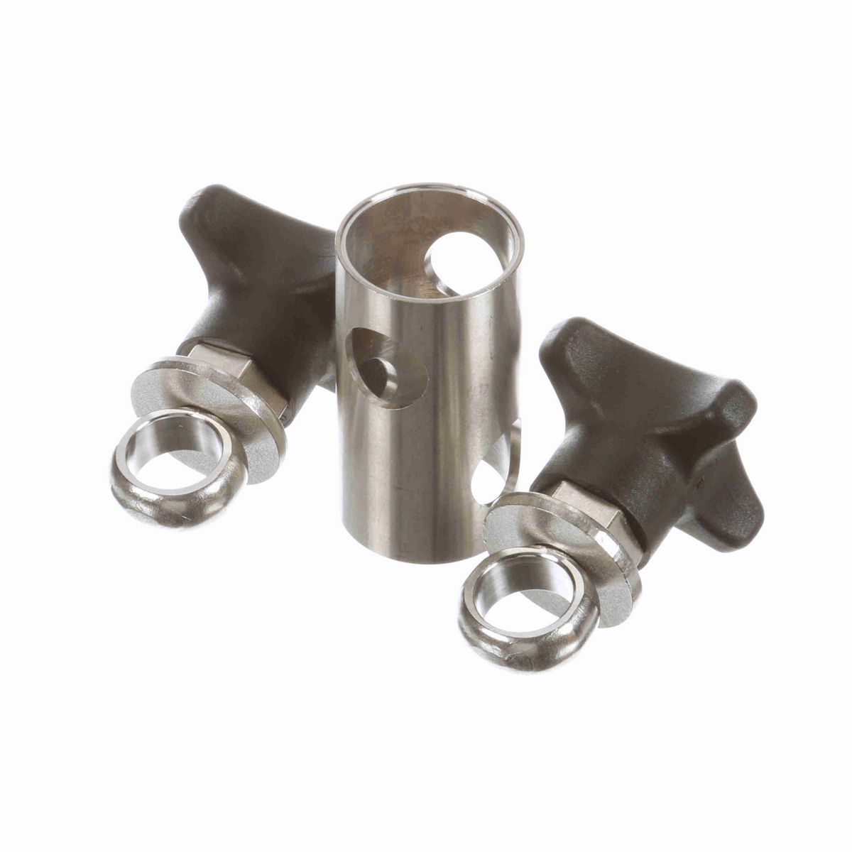 System Plast Cross Block for 5/8-in round x 5/8-in round w/ 2 Knobs - VG-621S-58-58