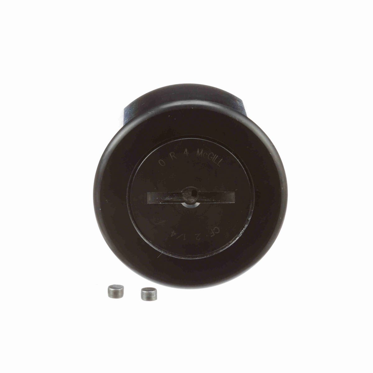 Опорный ролик с цапфой McGill CAMROL CF 2 1/4, цилиндрический, с уплотнением, со шлицем под отвёртку, дюймовый