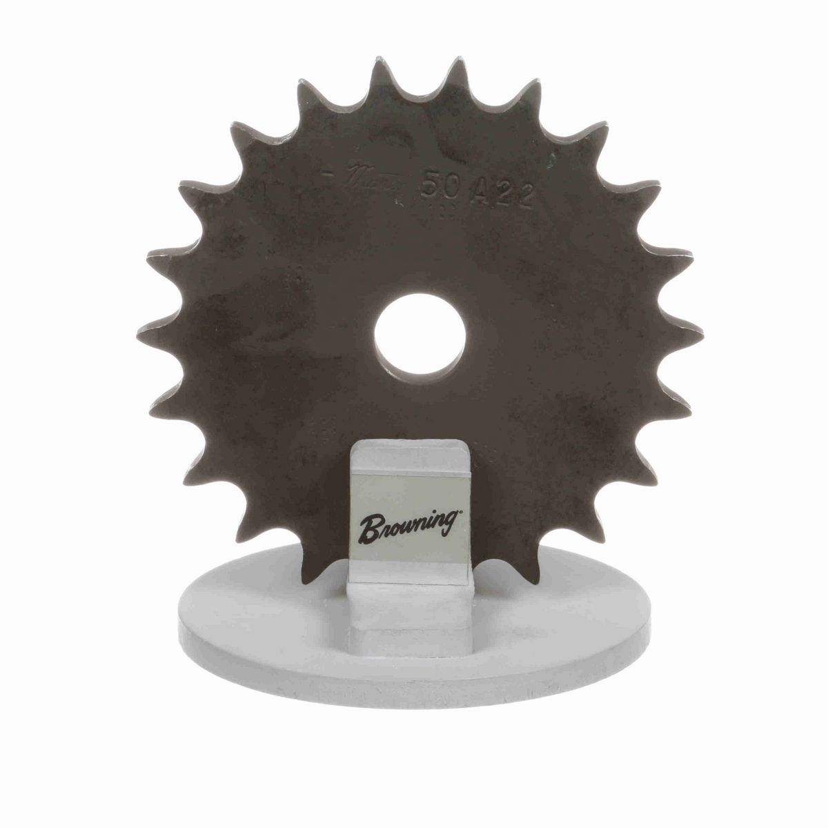 Browning Steel Minimum Plain Bore Roller Chain Sprocket - 50A22