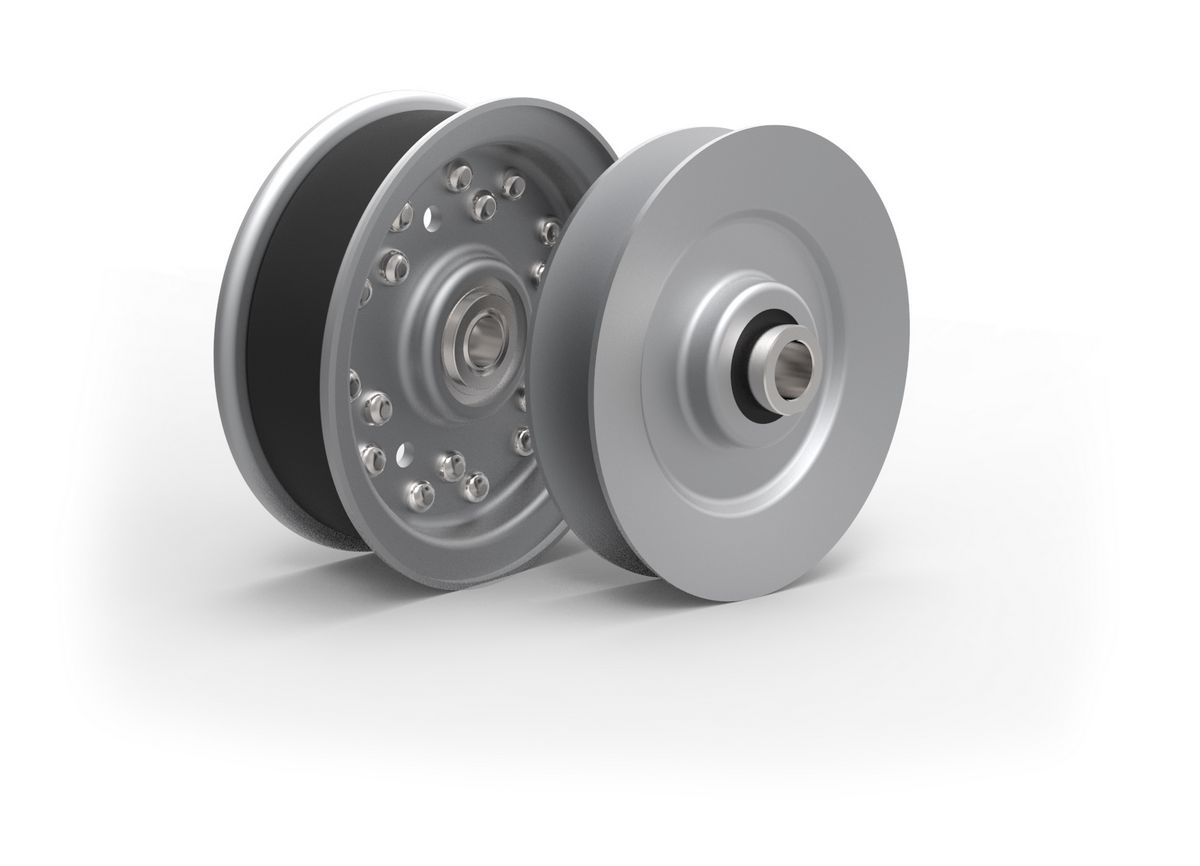 RunRight® Steel Idler Pulley (Flat Belt & V-Belt) Timken 68514417473