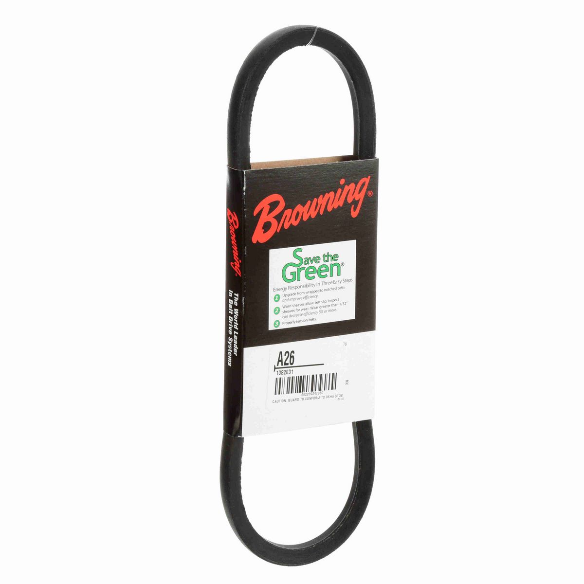 Browning Neoprene Wrapped Belt 95% Efficient - A26
