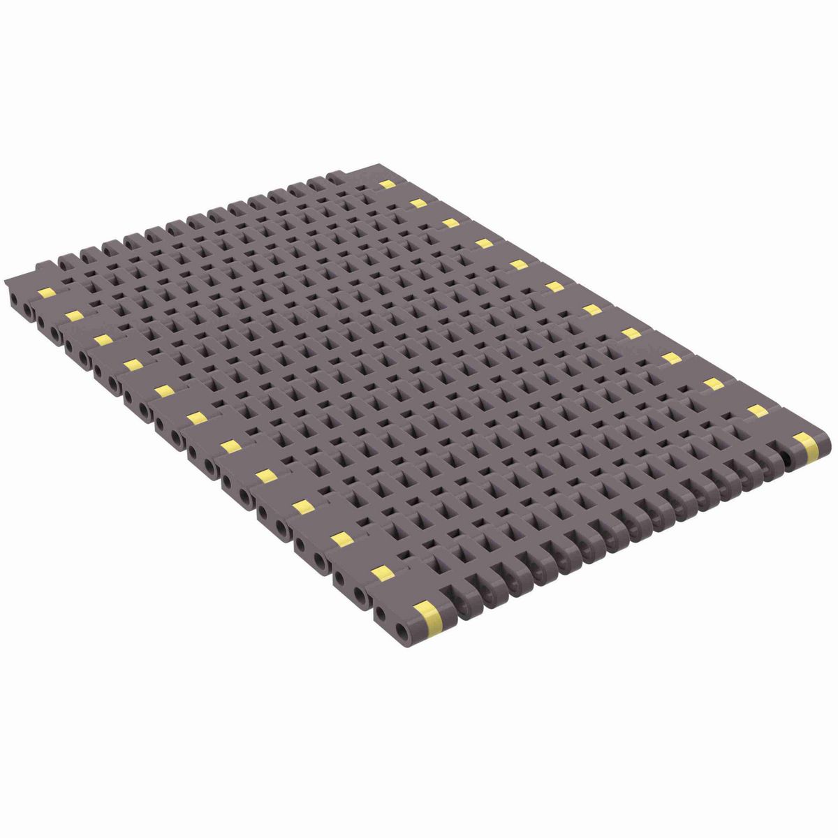 Rexnord 8506 Straight Running Flush Grid, Material: Brown High Performance, Width: 6in, Pitch: 0.75in - 81420871