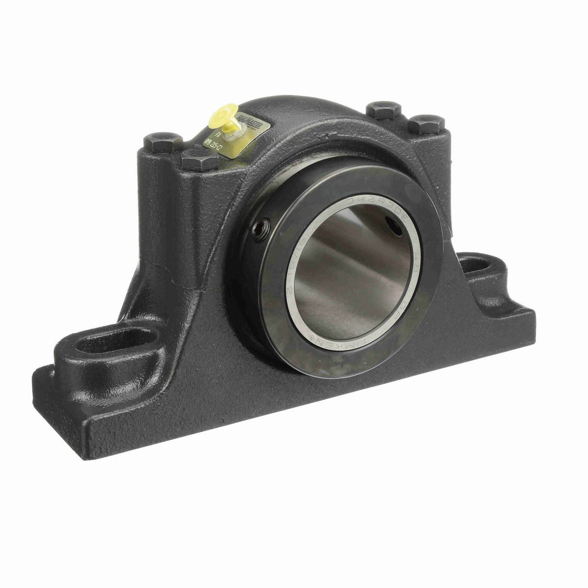Sealmaster Mounted Cast Iron Two Bolt Pillow Block Tapered Roller - 52100 Bearing Steel - Double Collar Mount Lock - RPB 215-C2