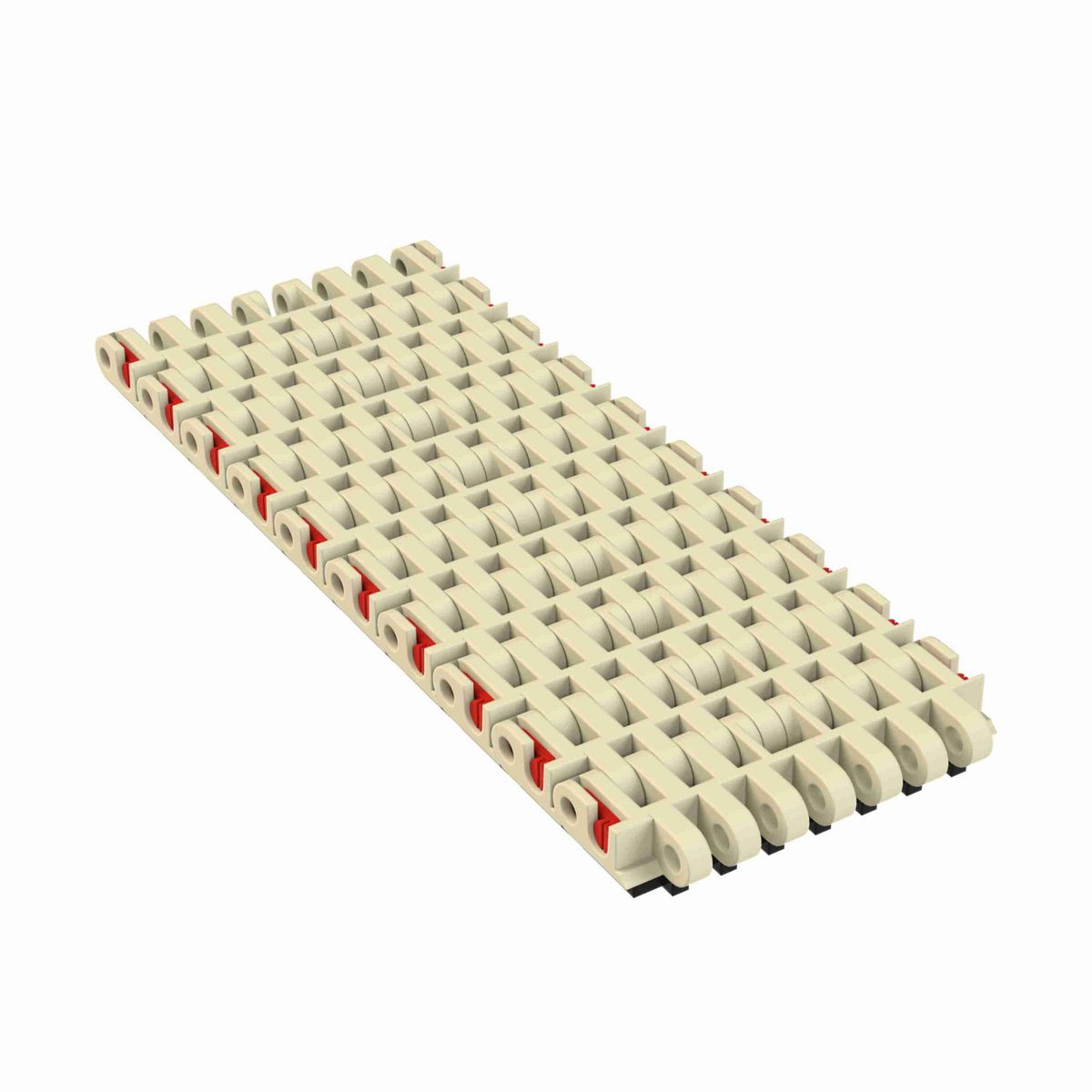 Rexnord 7705 SuperGrip™ Straight Running SuperGrip™, Material: Beige High Temperature, Width: 4in, Pitch: 1in - 81447671