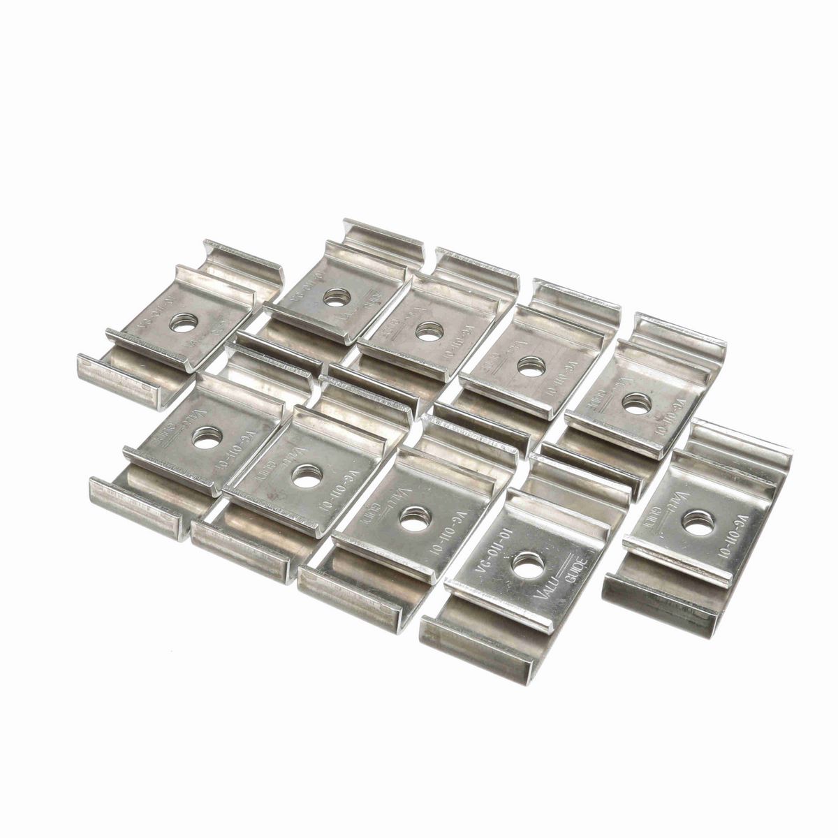 System Plast Double Rail Clamp, Stainless Steel - VG-011-01