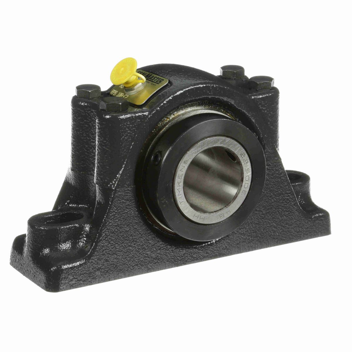 Sealmaster Mounted Cast Iron Two Bolt Pillow Block Tapered Roller - 52100 Bearing Steel - Double Collar Mount Lock - RPB 108-C2
