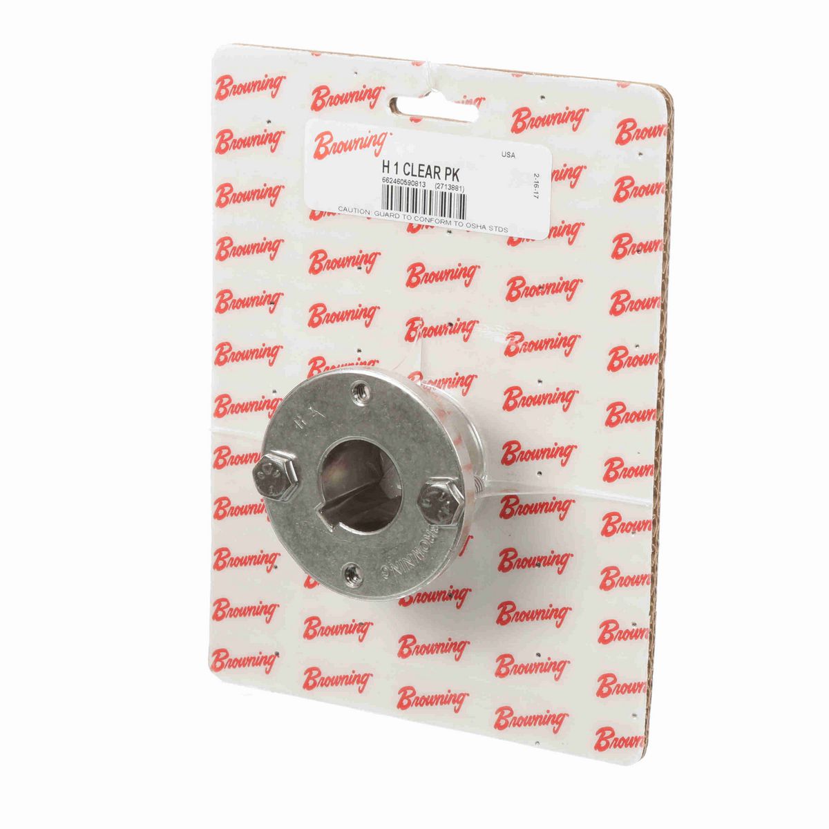 Browning Split Taper Bushing - Inch Bore Type - H 1 CLEAR PK