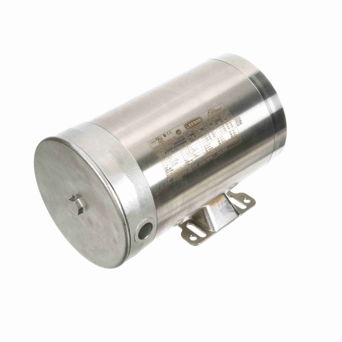 LEESON Extreme Duck® Ultra General Purpose Motor, 1 & 0.75 HP, 3 Ph, 60 & 50 Hz, 230/460 & 190/380 V, 1800 & 1500 RPM, 56C Frame, TENV - 119975.00