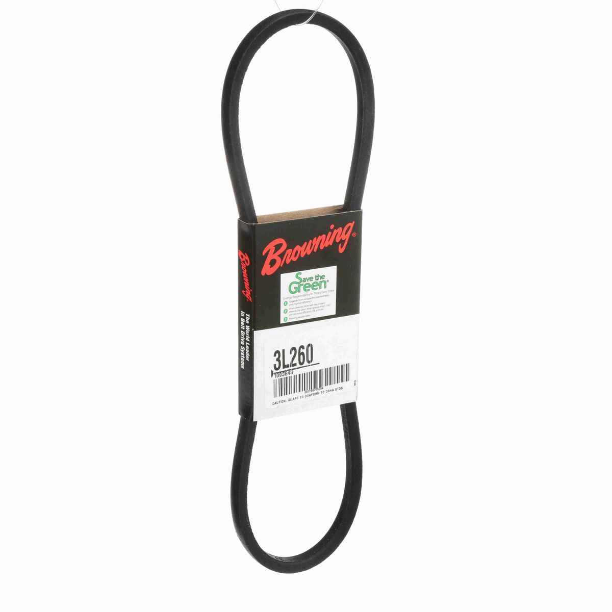 Browning Rubber FHP Belt - 3L260