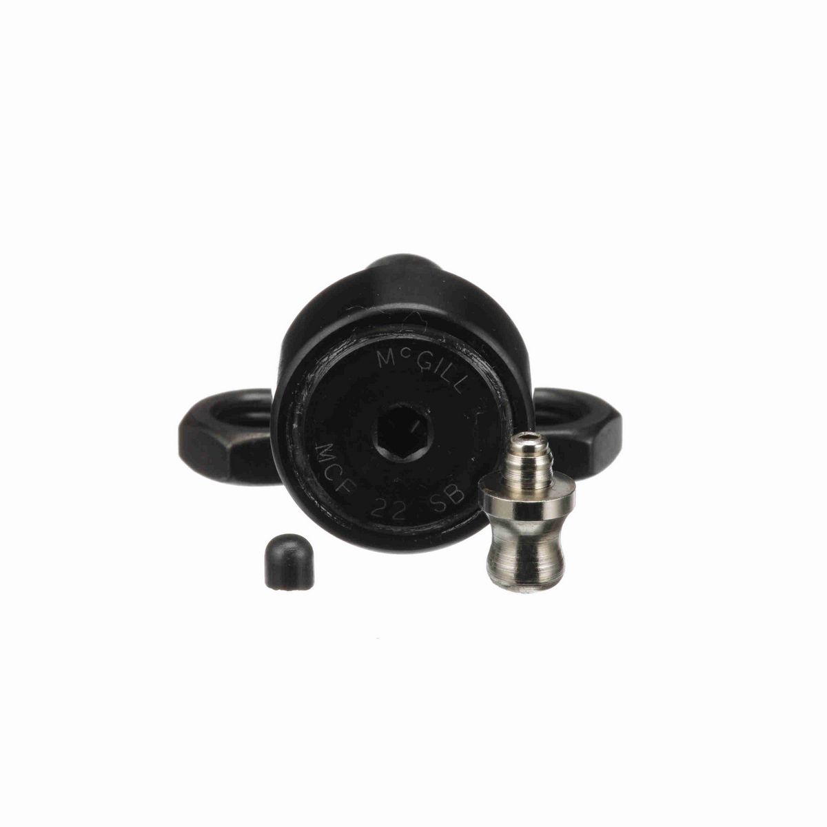 Опорный ролик с цапфой McGill CAMROL MCF 22 SB, бочкообразный, с уплотнением, с шестигранным отверстием, метрический