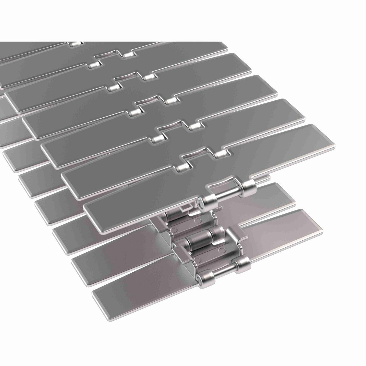 Rexnord 8811TAB Side-flexing Solid Top, Material: 0, Width: 7.5in, Pitch: 1.5in - 10.114.21.16