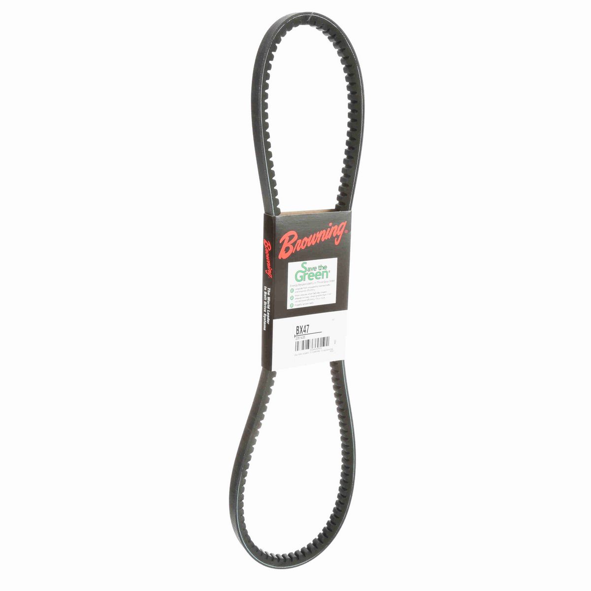 Browning EPDM Notched Belt 98% Efficient - BX47