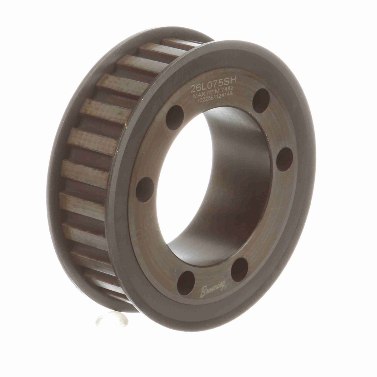 Browning Steel Bushed Bore Gearbelt Pulley - 26L075SH