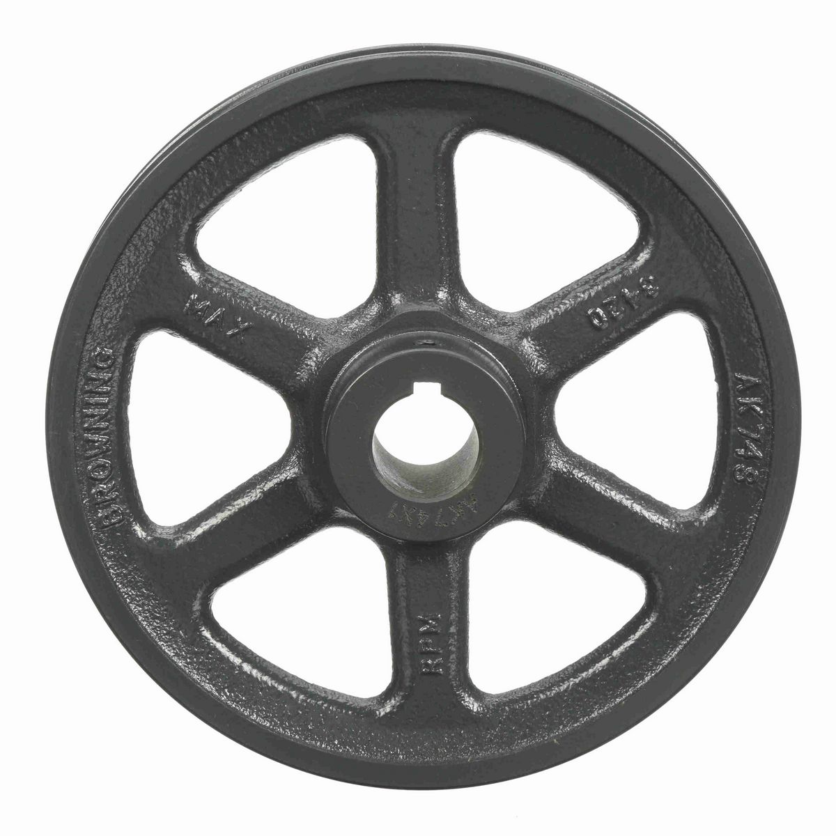 Browning 1 Groove Cast Iron FHP - Finished Bore Sheave - AK74X1