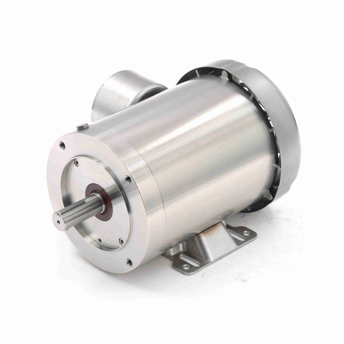 LEESON Premium Duck™ General Purpose Motor, 1 & 1 HP, 3 Ph, 60 & 50 Hz, 230/460 & 208-230/460 V, 1800 & 1500 RPM, 143TC Frame, TEFC - 121873.00
