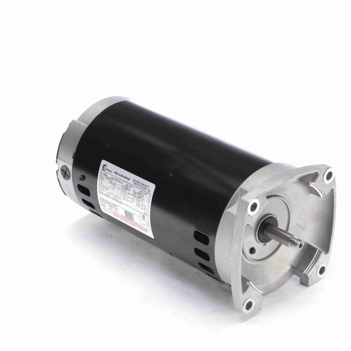 Century Pool Pump Motor, 5.0 HP, 3 Ph, 60 Hz, 208-230/460 V, 3600 RPM, Y56Y Frame, DP - H995