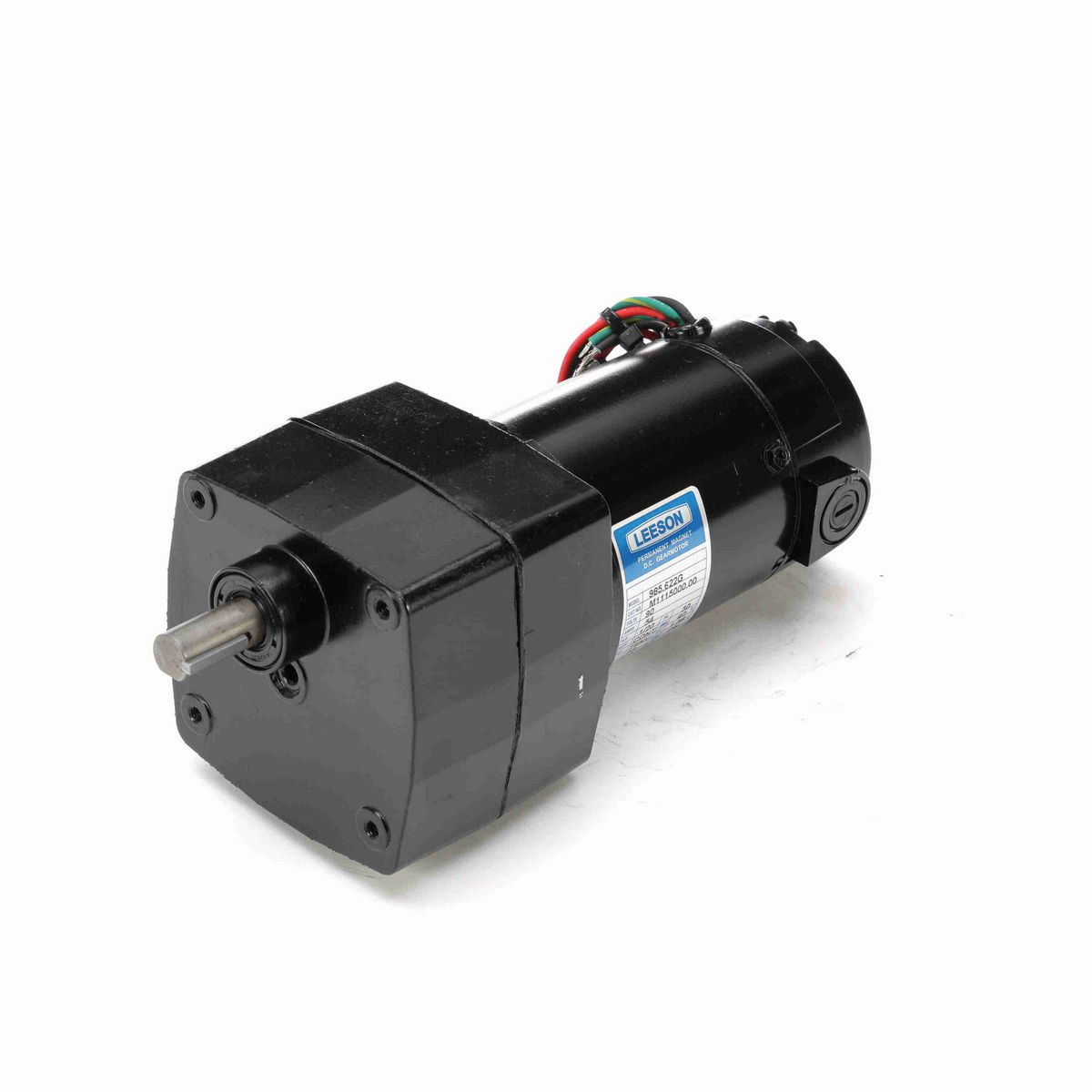 LEESON Parallel Shaft Gearmotor, 0.05 HP, 90 V, 20 RPM, 30 Frame, TENV - M1115000.00