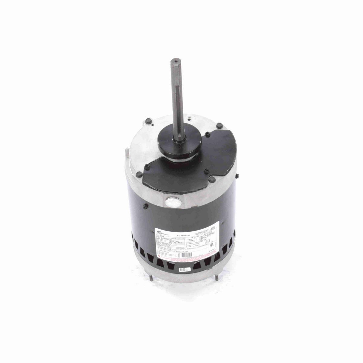 Century Condenser Fan Motor, 1/2 HP, 3 Ph, 60 Hz, 460/200-230 V, 1200 RPM, L56Y Frame, OPEN - H564