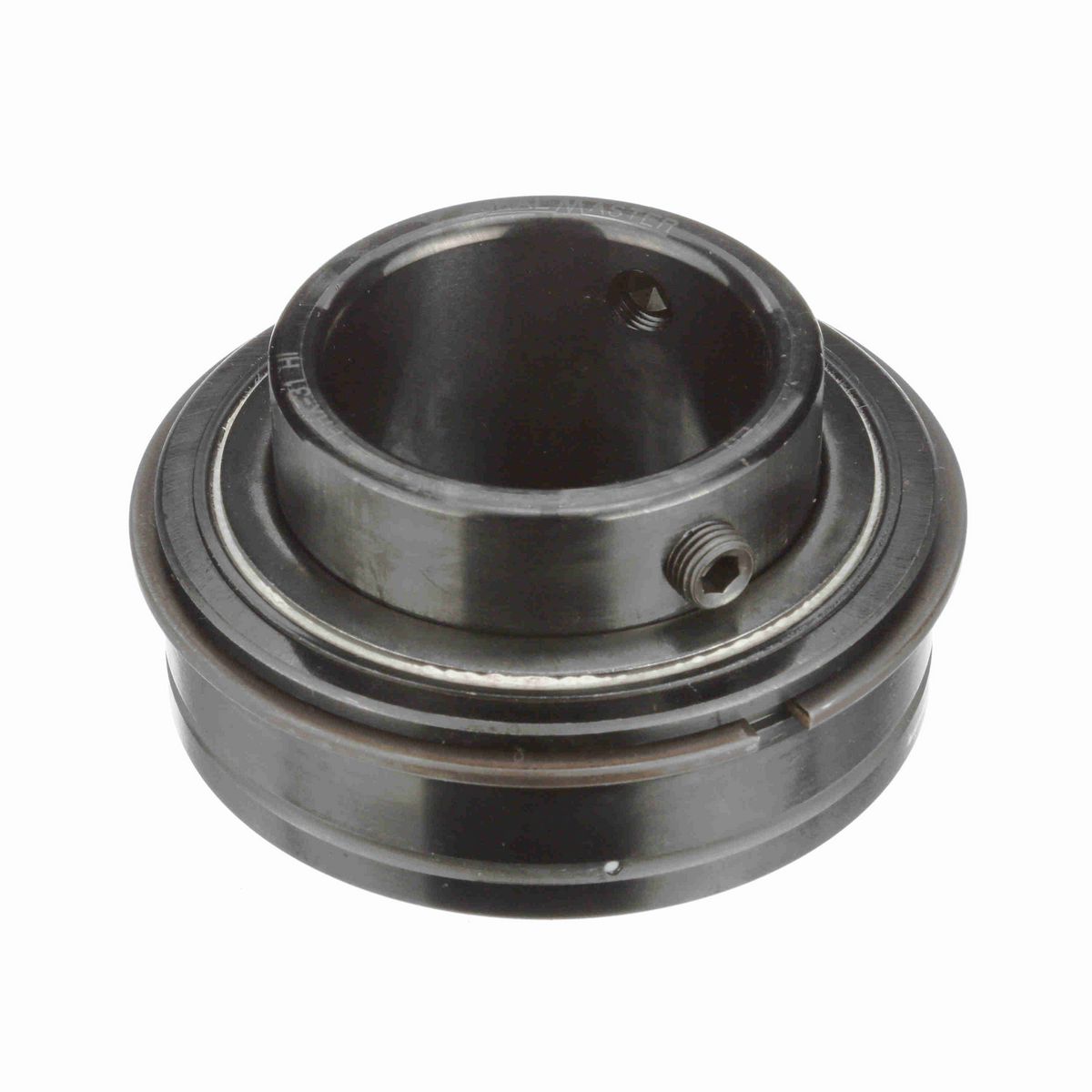 Sealmaster Mounted Insert Only Ball Bearing - 52100 Bearing Steel, Black Oxided - Setscrew Lock - High Temperature - ERX-31 HI