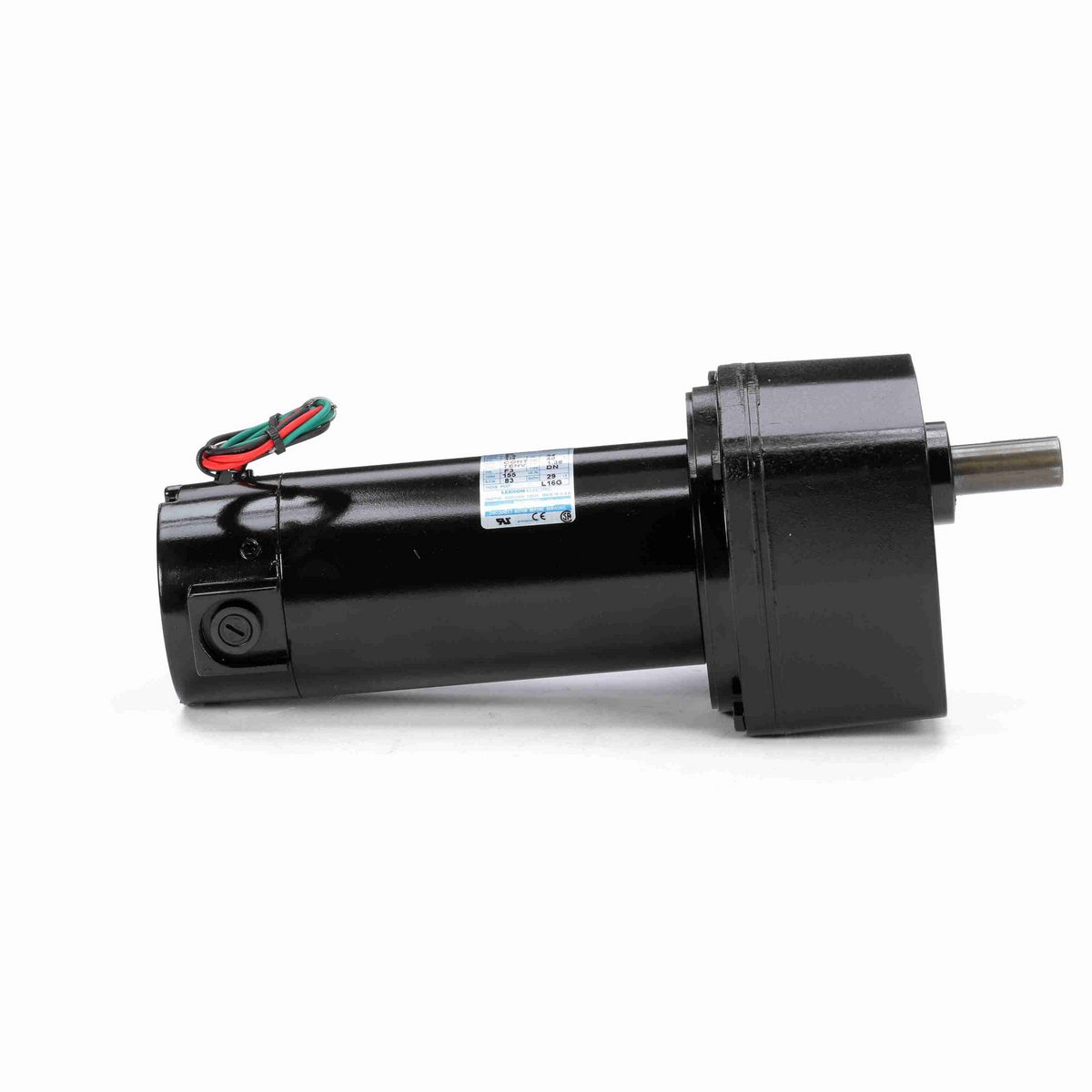 LEESON Parallel Shaft Gearmotor, 0.25 HP, 90 V, 83 RPM, 34 Frame, TENV - M1135114.00